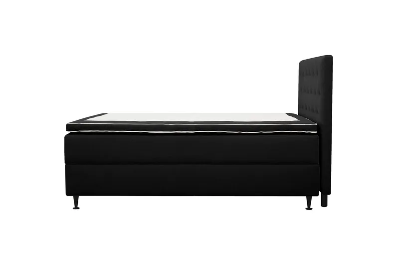HVILA Plus Komplett Sängpaket med Förvaring 140x200 cm - Antracit - Möbler - Säng - Kontinentalsäng