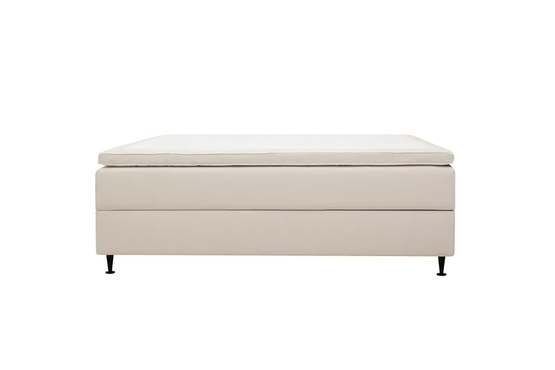 HVILA Plus Kontinentalsäng med Förvaring 160x200 cm - Ljusbeige - Möbler - Säng - Kontinentalsäng