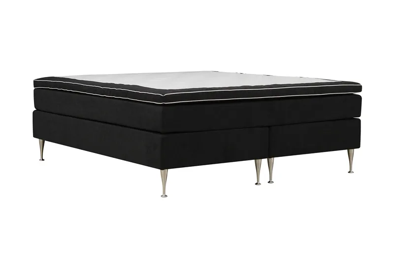 HVILA Plus Kontinentalsäng 180x200 cm - Mörkgrå - Möbler - Säng - Komplett sängpaket