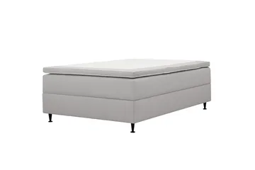 HVILA Plus Kontinentalsäng med Förvaring 140x200 cm - Grå - Möbler - Säng - Komplett sängpaket