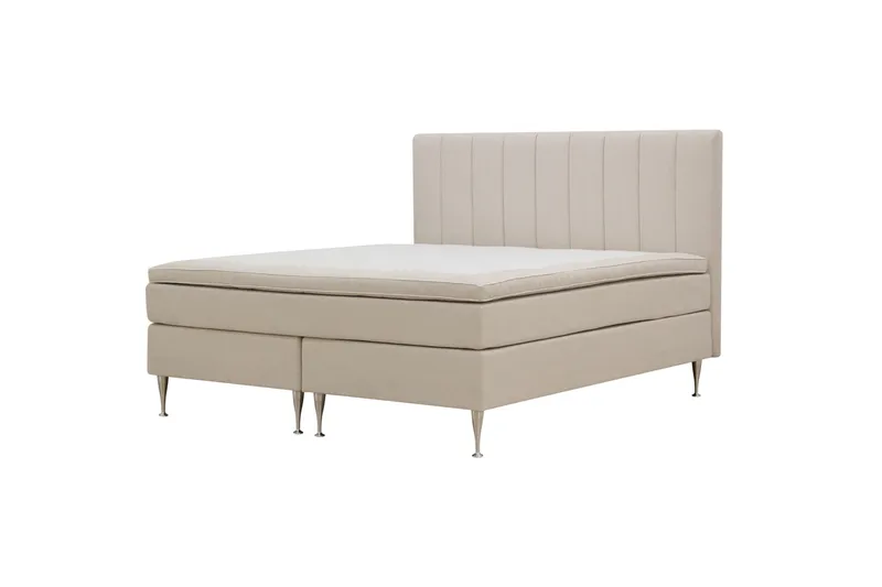 HVILA Plus Kontinentalsäng 160x200 cm - Ljusbeige - Möbler - Säng - Kontinentalsäng