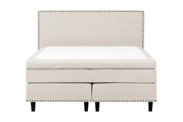 Sängben Svart 15 cm - Beige