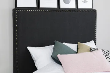 Jolie Komplett Sängpaket 160x200 - Svart - Möbler - Säng - Kontinentalsäng