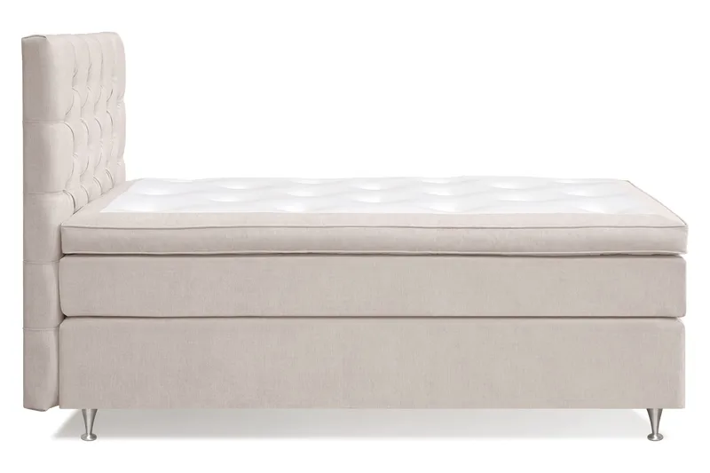 Joluma Kontinentalsäng 105x200 Medium - Ljusbeige - Möbler - Säng - Komplett sängpaket