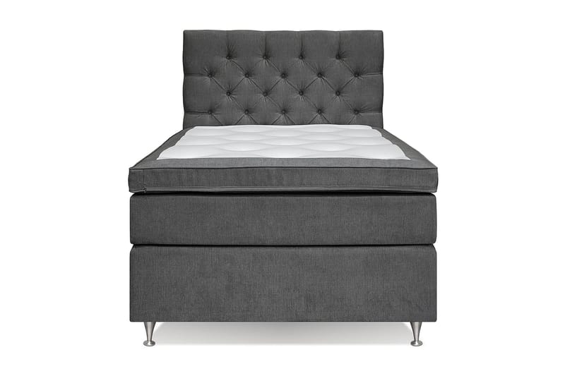 Joluma Kontinentalsäng Fast 105x200 cm - (+Fler val) 105x200 cm Mörkgrå - Möbler - Säng - Komplett sängpaket