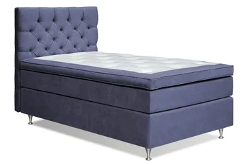 Joluma Kontinentalsäng Fast 120x200 cm - (+Fler val) 120x200 cm Mörkblå - Möbler - Säng - Komplett sängpaket