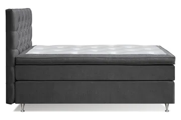 Joluma Kontinentalsäng Medium 105x200 cm - (+Fler val) 105x200 cm Mörkgrå - Möbler - Säng - Komplett sängpaket