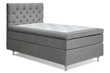 Joluma Kontinentalsäng Medium 120x200 cm - (+Fler val) 120x200 cm Grå - Möbler - Säng - Komplett sängpaket