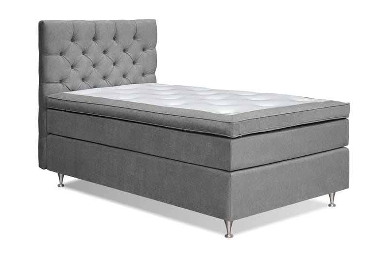 Joluma Kontinentalsäng Medium 120x200 cm - (+Fler val) 120x200 cm Grå - Möbler - Säng - Komplett sängpaket