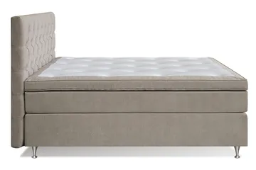 Joluma Sängpaket Fast 160x200 cm - (+Fler val) 160x200 cm Beige - Möbler - Säng - Kontinentalsäng