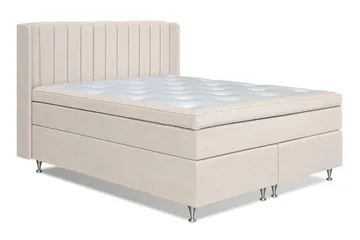 Joluma Sängpaket Fast 180x200 cm - (+Fler val) 180x200 cm Ljusbeige - Möbler - Säng - Enkelsäng
