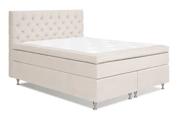 Joluma Sängpaket Fast/Medium 180x200 cm - (+Fler val) 180x200 cm Ljusbeige - Möbler - Säng - Enkelsäng