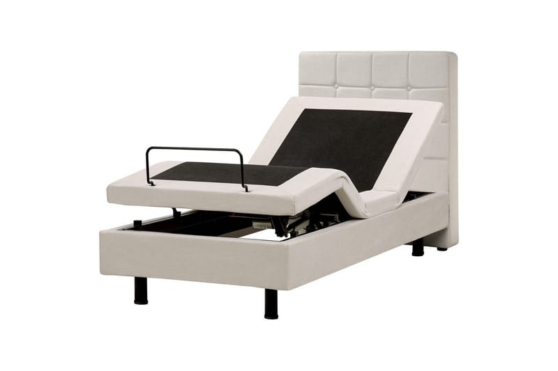 Justerbar säng Duke - Beige, 80x200 cm - Möbler - Säng - Sängram & sängstomme