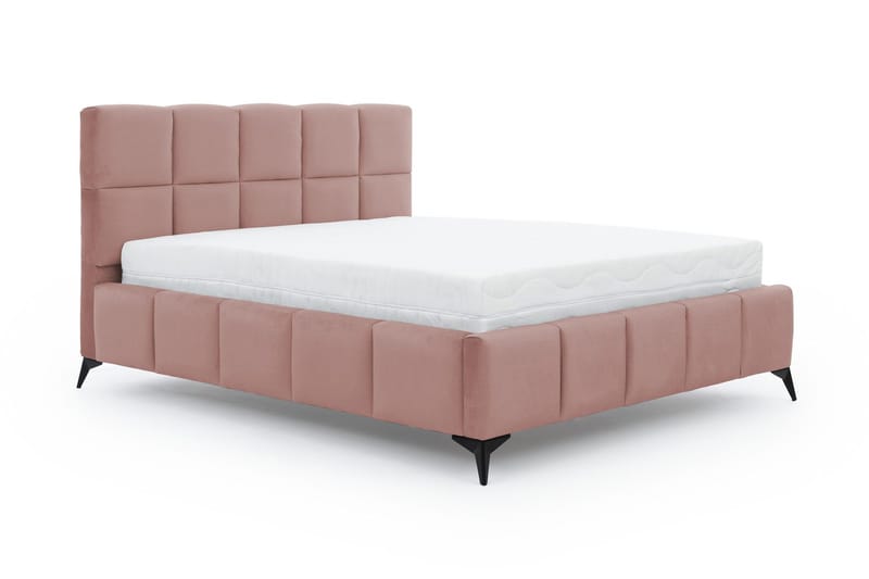 Kamble Sängram med Förvaring 140x200 cm - Rosa - Möbler - Säng - Sängram & sängstomme