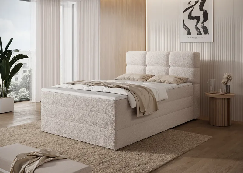 Kasped Sängpaket Kontinentalsäng med förvaring 120x200 cm - svart - Möbler - Säng - Enkelsäng