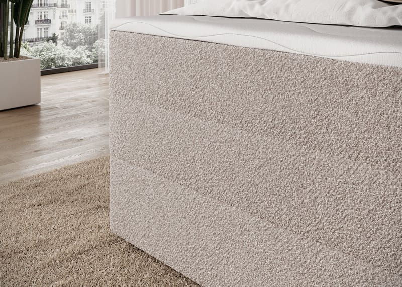 Kasped Sängpaket Kontinentalsäng med förvaring 120x200 cm - svart - Möbler - Säng - Enkelsäng
