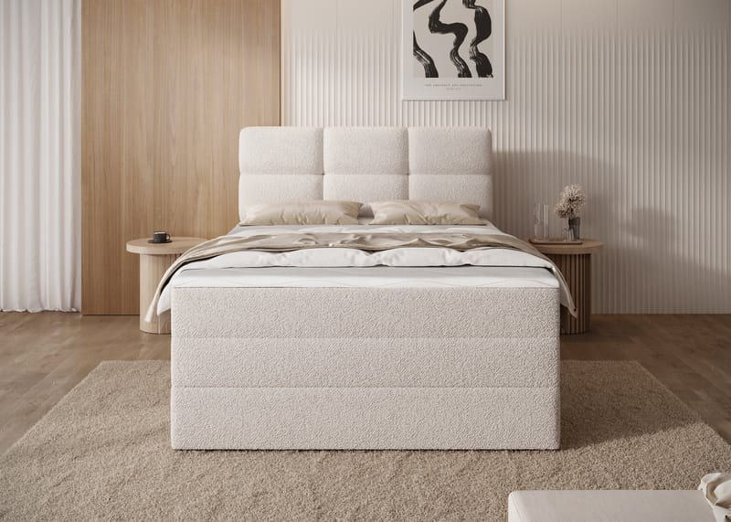 Kasped Sängpaket Kontinentalsäng med förvaring 120x200 cm - svart - Möbler - Säng - Enkelsäng
