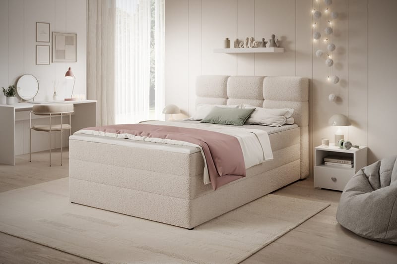 Kasped Sängpaket Kontinentalsäng med förvaring 120x200 cm - Paolli 18 - Möbler - Säng - Enkelsäng