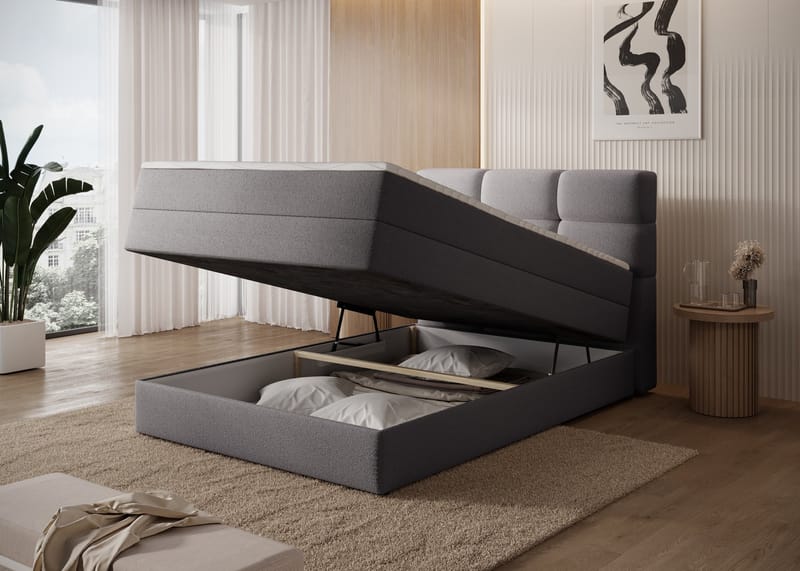 Kasped Sängpaket Kontinentalsäng med förvaring 120x200 cm - Paolli 04 - Möbler - Säng - Enkelsäng