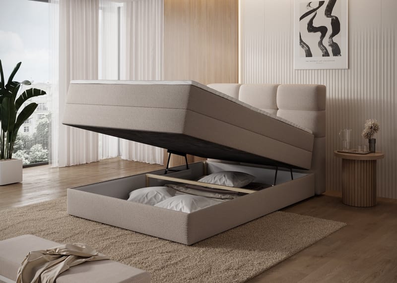 Kasped Sängpaket Kontinentalsäng med förvaring 120x200 cm - Paolli 18 - Möbler - Säng - Enkelsäng