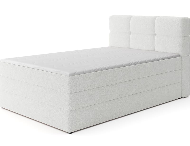 Kasped Sängpaket Kontinentalsäng med förvaring 140x200 cm, svart