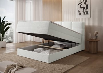 Kasped Sängpaket Kontinentalsäng med förvaring 140x200 cm - svart - Möbler - Säng - Enkelsäng