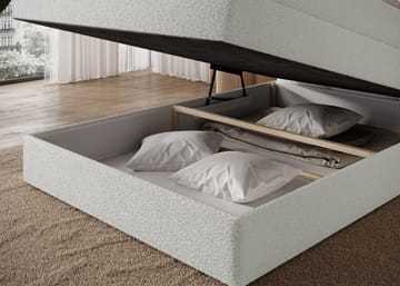 Kasped Sängpaket Kontinentalsäng med förvaring 140x200 cm - svart - Möbler - Säng - Enkelsäng