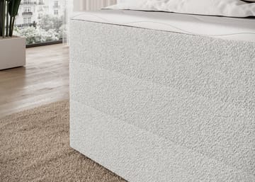 Kasped Sängpaket Kontinentalsäng med förvaring 140x200 cm - svart - Möbler - Säng - Enkelsäng