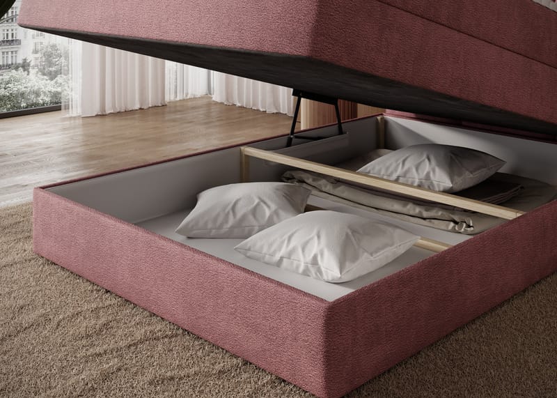 Kasped Sängpaket Kontinentalsäng med förvaring 140x200 cm - Touch 24 - Möbler - Säng - Enkelsäng
