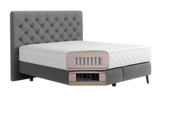 Katsumi Sängpaket Ramsäng 140x200 cm - Beige - Möbler - Säng - Komplett sängpaket