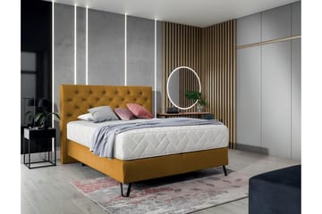 Katsumi Sängpaket Ramsäng 140x200 cm - Orange - Möbler - Säng - Komplett sängpaket