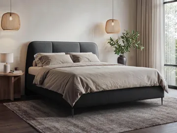 Klyra Sängram med förvaring 180x200 cm - svart - Möbler - Säng - Sängram & sängstomme