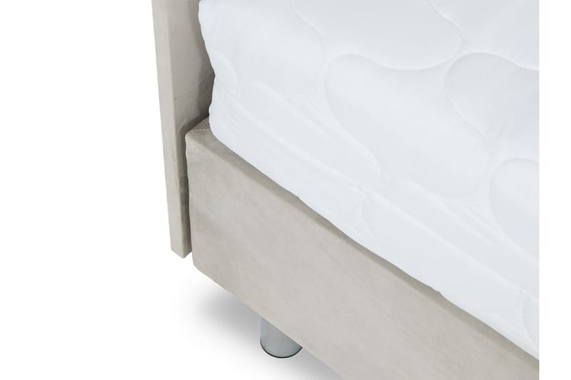 Adeliza Kontinentalsäng 120x200 cm+Panel 60 cm - Svart - Komplett sängpaket