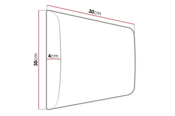 Adeliza Kontinentalsäng 80x200 cm+Panel 30 cm - Grön - Möbler - Säng - Sängram & sängstomme