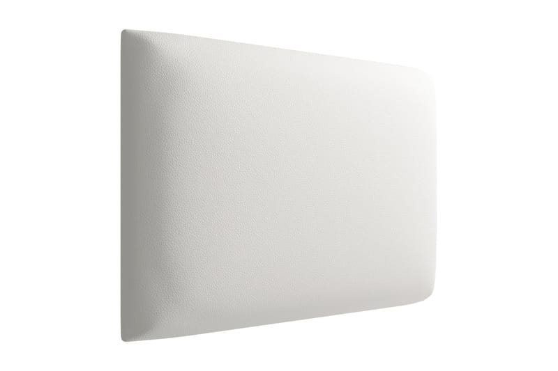 Adeliza Kontinentalsäng 90x200 cm+Panel 40 cm  Vit - Vit - Komplett sängpaket