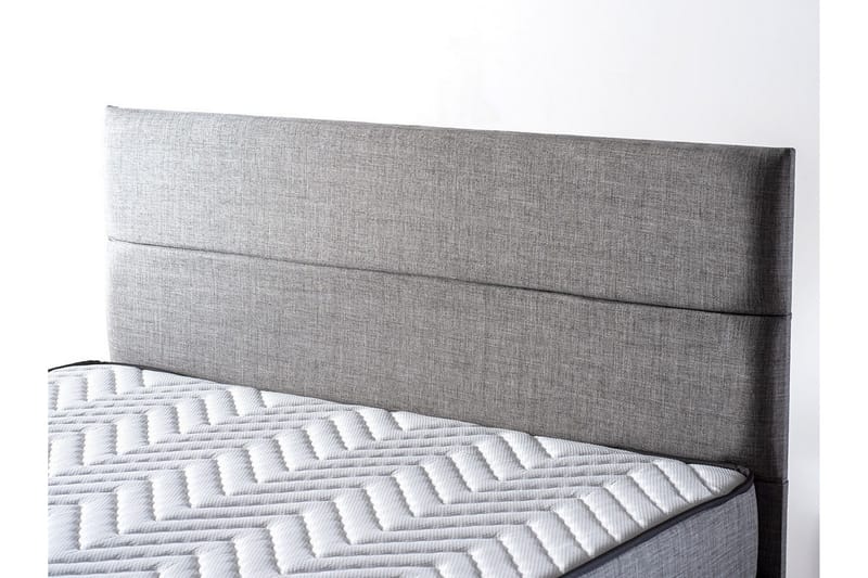 Argentu Kontinentalsäng 140x190 cm - Grå - Möbler - Säng - Komplett sängpaket