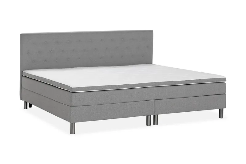Ella Familjesäng 240x200  cm - (+Fler val) Ljusgrå - Möbler - Säng - Kontinentalsäng