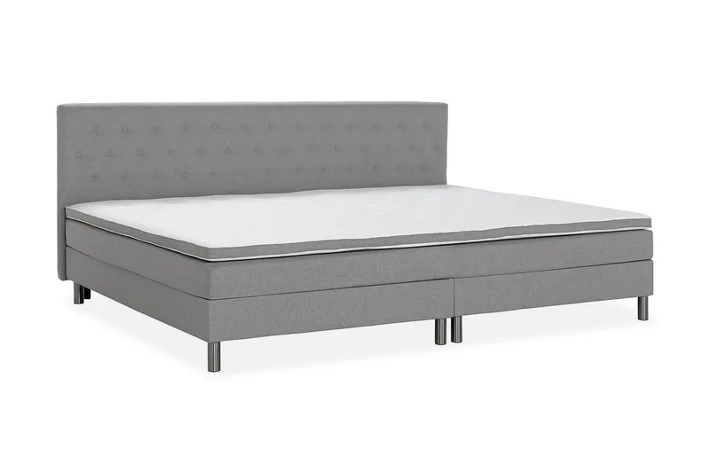 Ella Familjesäng 280x210  cm - (+Fler val) Ljusgrå - Möbler - Säng - Kontinentalsäng