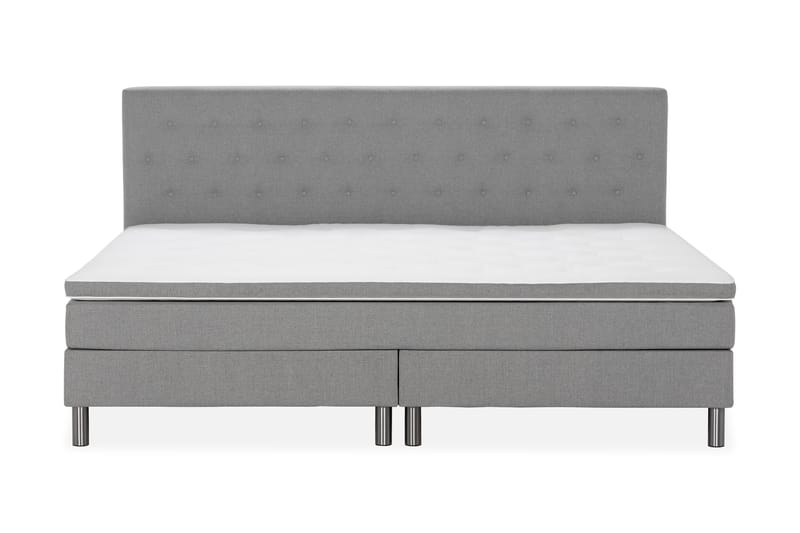 Ella Familjesäng Sängpaket 240x200  cm - (+Fler val) Ljusgrå - Möbler - Säng - Kontinentalsäng