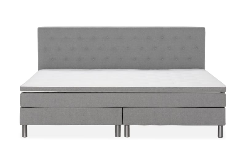 Ella Familjesäng Sängpaket 240x200  cm - (+Fler val) Ljusgrå - Möbler - Säng - Kontinentalsäng