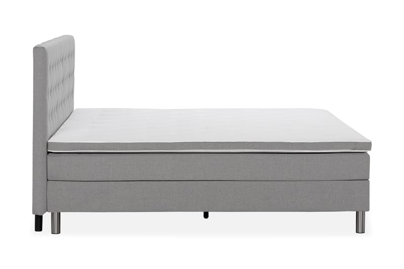 Ella Familjesäng Sängpaket 240x210  cm - (+Fler val) Ljusgrå - Möbler - Säng - Kontinentalsäng