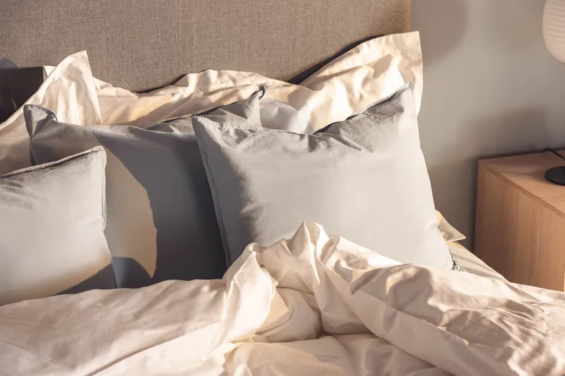 Ella Familjesäng Sängpaket 240x210  cm - (+Fler val) Ljusgrå - Möbler - Säng - Kontinentalsäng