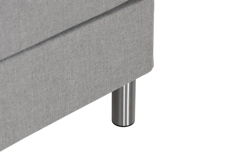 Ella Familjesäng Sängpaket 240x210  cm - (+Fler val) Ljusgrå - Möbler - Säng - Kontinentalsäng