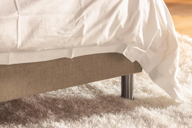 Ella Familjesäng Sängpaket 240x210  cm - (+Fler val) Mullvad - Möbler - Säng - Kontinentalsäng