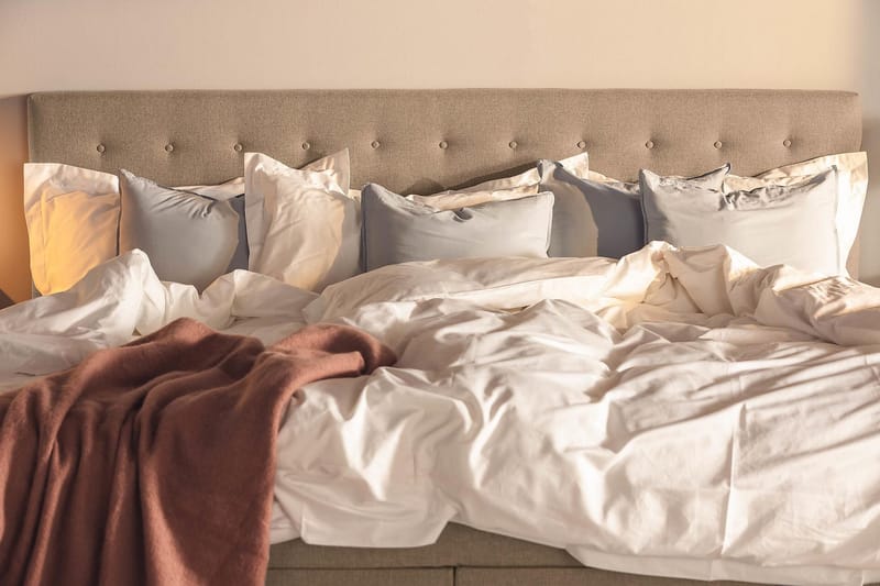 Ella Familjesäng Sängpaket 240x210  cm - (+Fler val) Mullvad - Möbler - Säng - Kontinentalsäng