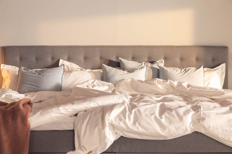 Ella Familjesäng Sängpaket 280x200  cm - (+Fler val) Ljusgrå - Möbler - Säng - Kontinentalsäng