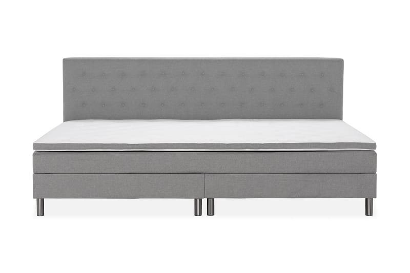 Ella Familjesäng Sängpaket 280x210  cm - (+Fler val) Ljusgrå - Möbler - Säng - Kontinentalsäng