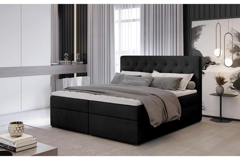 Eloree Sängpaket 180x200 cm - Grå - Möbler - Säng - Komplett sängpaket