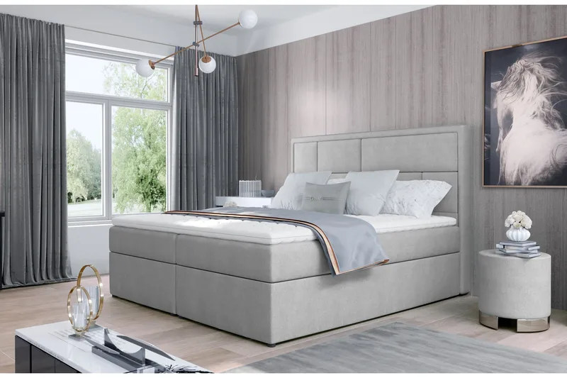 Emeron Sängpaket 140x200 cm, Grå