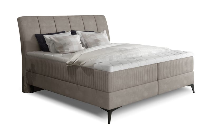 Hymana Sängpaket 140x200 cm - Beige - Möbler - Säng - Komplett sängpaket
